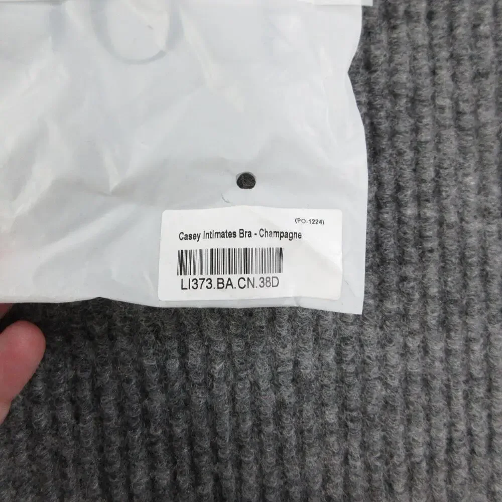 Lounge Bra Womens 38D Beige Longline Lace Sheer Underwired Closure NWT